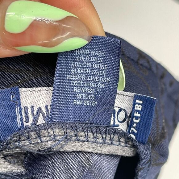 Limited Too Girl’s Y2K Navy Paisley Print Sleeveless Fit & Flare Dress Size 14 - Picture 13 of 14